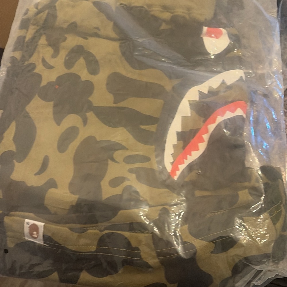 Bape Camouflage Shark Men Shorts